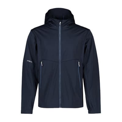 ID Mens Lightweight Tight Fitting Soft Shell Jacket