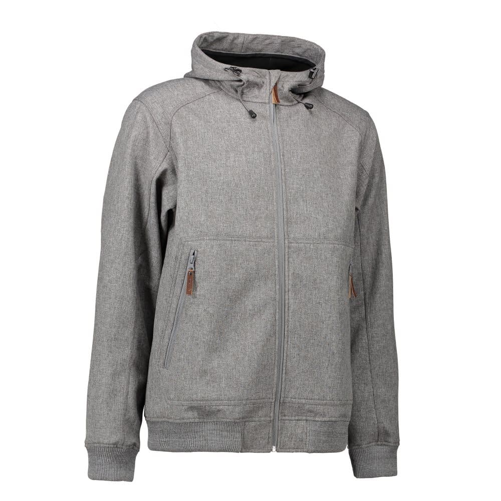 ID Unisex Soft Shell Hooded Jacket