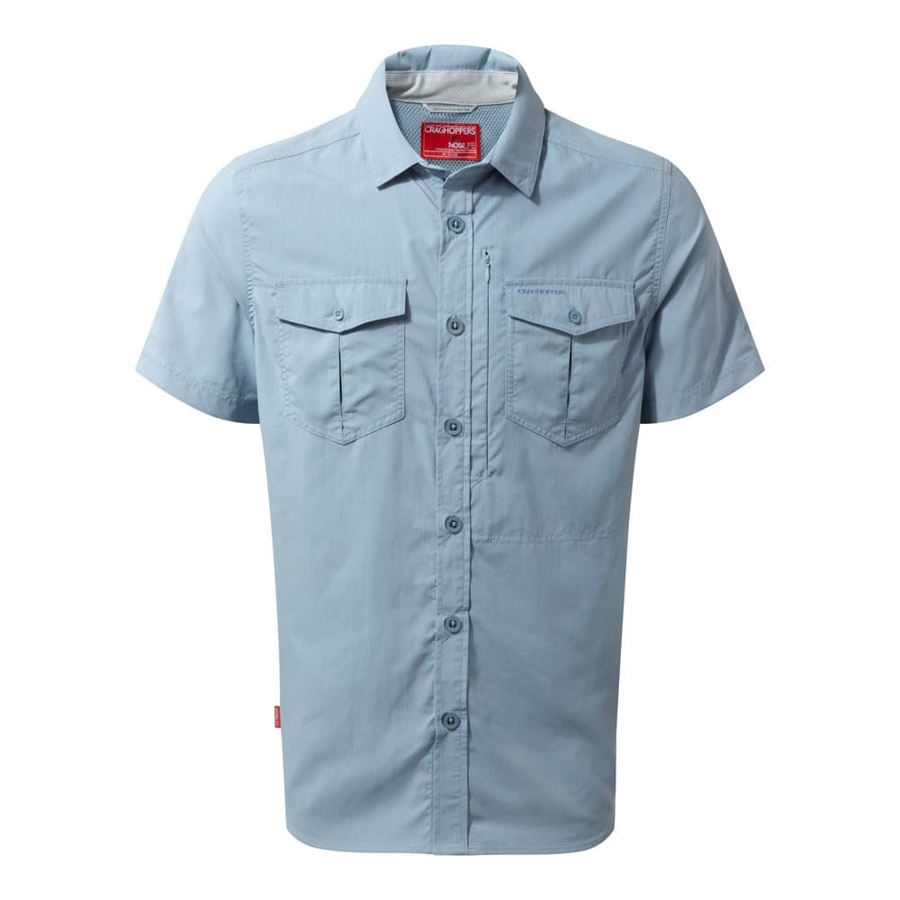 Craghoppers Mens NosiLife Adventure II Short Sleeved Shirt