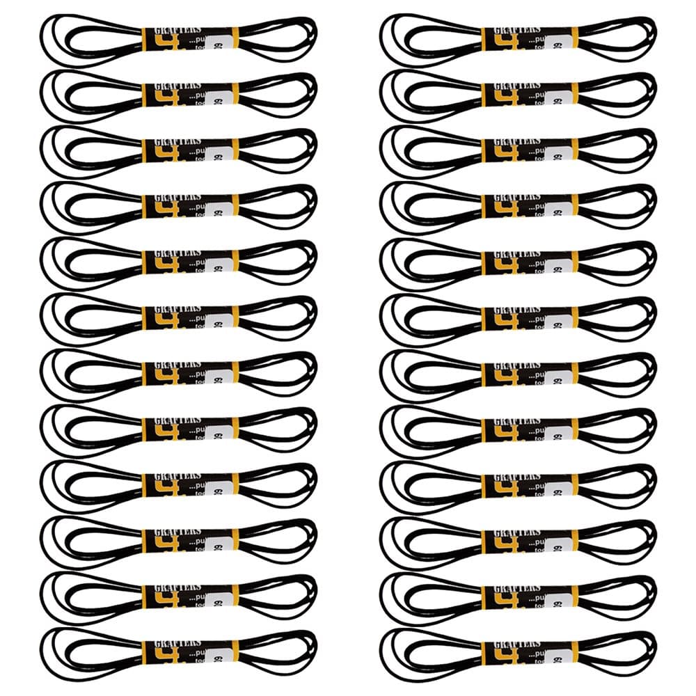 Grafters Rund skosnör i 60 cm (paket med 24)