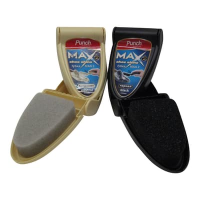 Skoputssvamp Shoe shine PUNCH Svart , Neutral