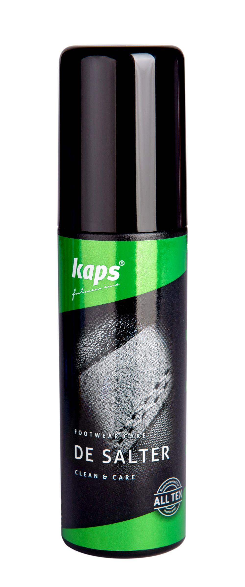 Water Salt Snow Stain Remover Cleaner for Shoes And Boots Kaps De Salter, 75 ml