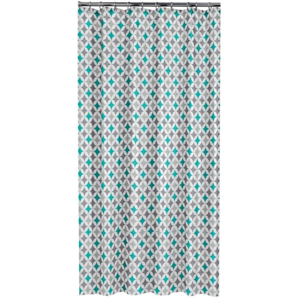 Sealskin Badeforhæng Diamonds 180 cm aqua 235201330