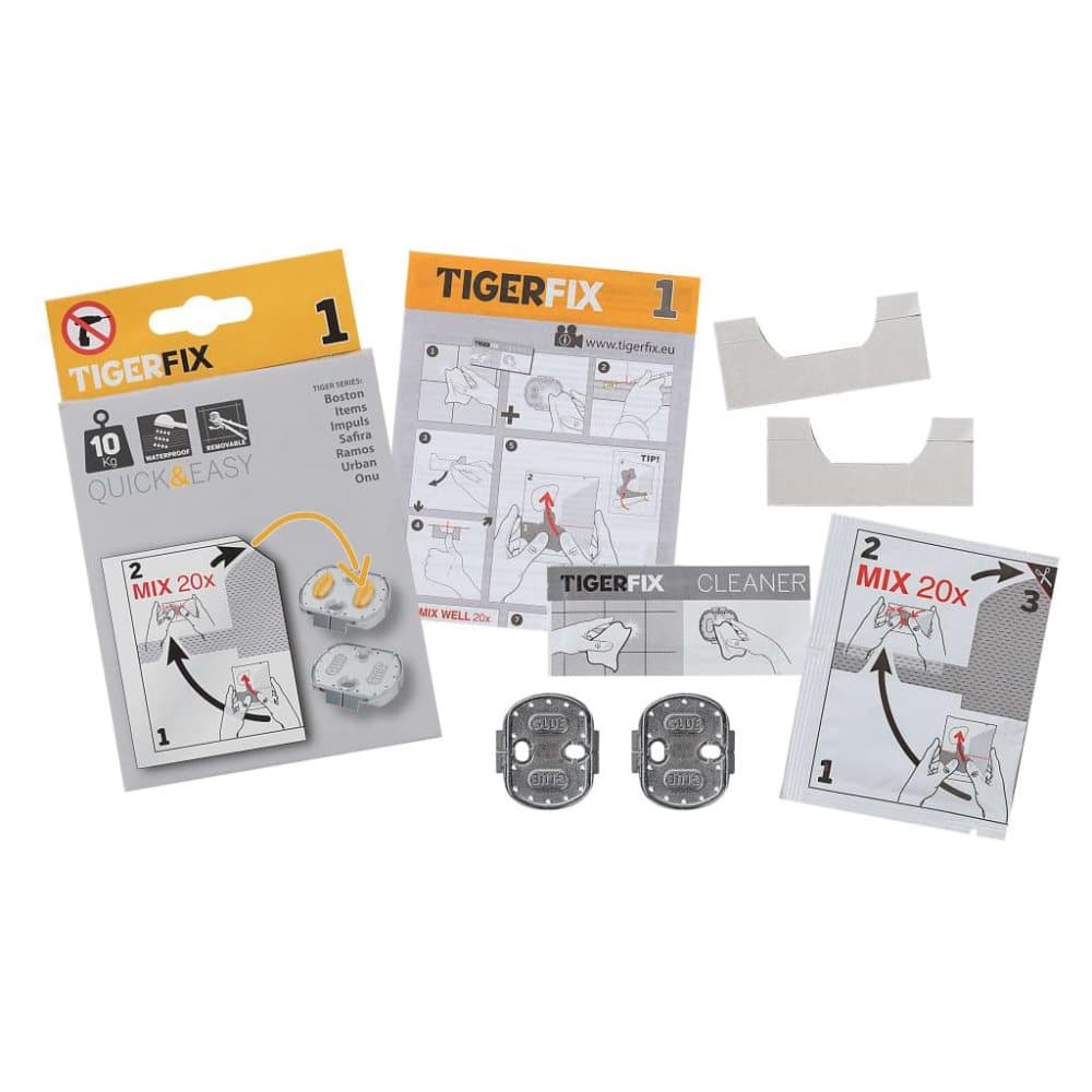 Tiger monteringsmateriale Fix Type 1 metal 398730046