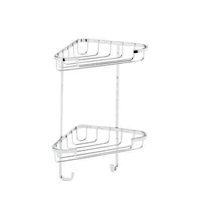 Croydex 2 Tier Corner Basket