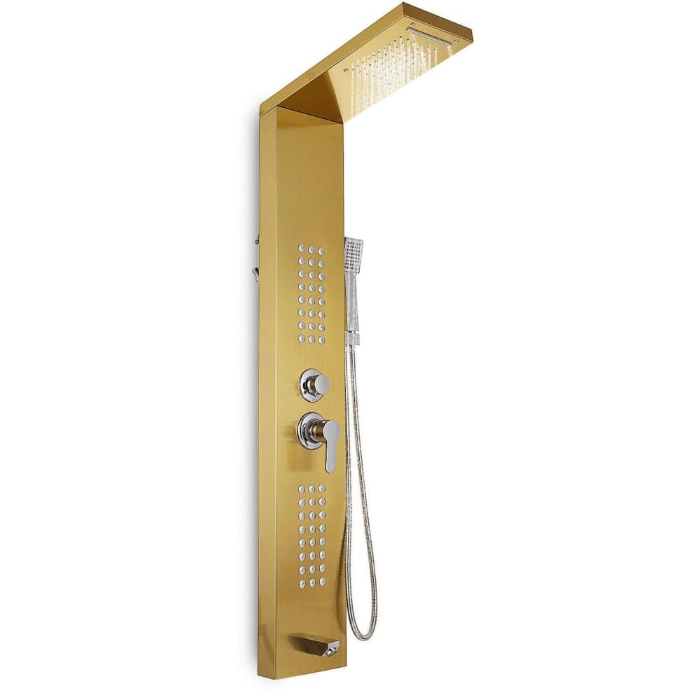 VEVOR Duschpanelsystem guld