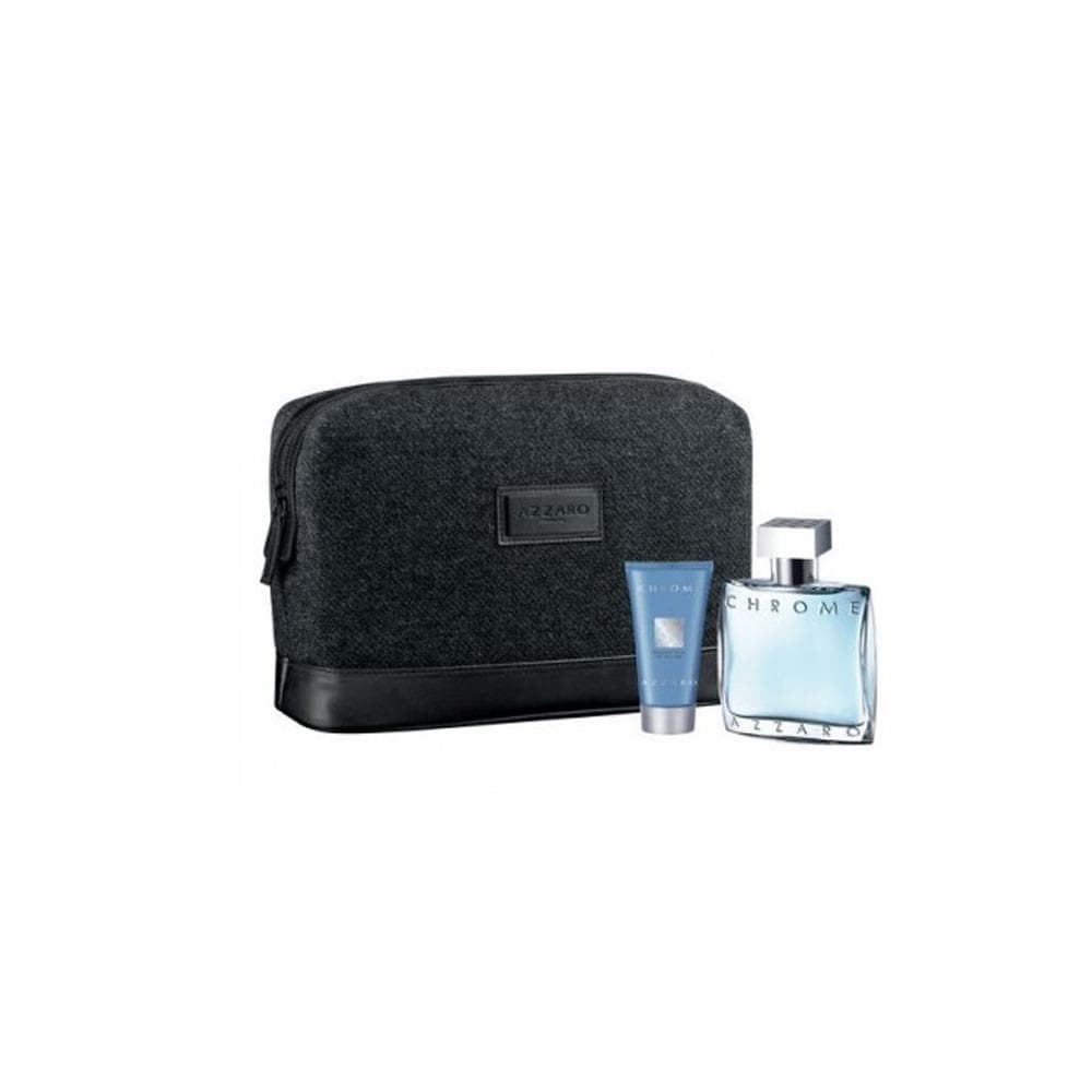 Azzaro Chrome Edt 30ml + Showergel 50ml + Toiletbag