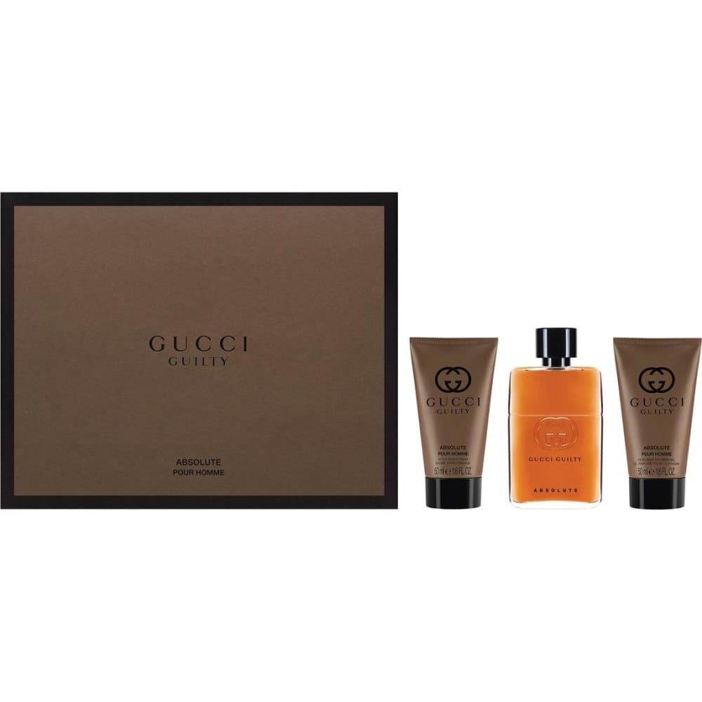 Gucci Guilty Absolute Edp 50ml+After Shave Balm 50ml+Shower Gel 50ml