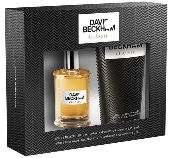 David Beckham Classic Edt 60ml + 200ml Showergel Giftset