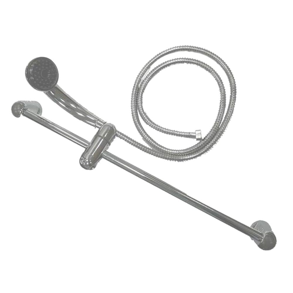 Chrome Caravan Shower Set With Riser Bar