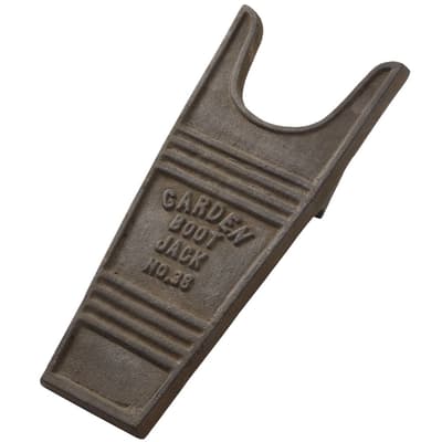 Hill Interiors Rustic Brown Cast Iron Boot Jack