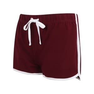 Skinni Fit Womens/Ladies Retro Training / Fitness Sports Shorts