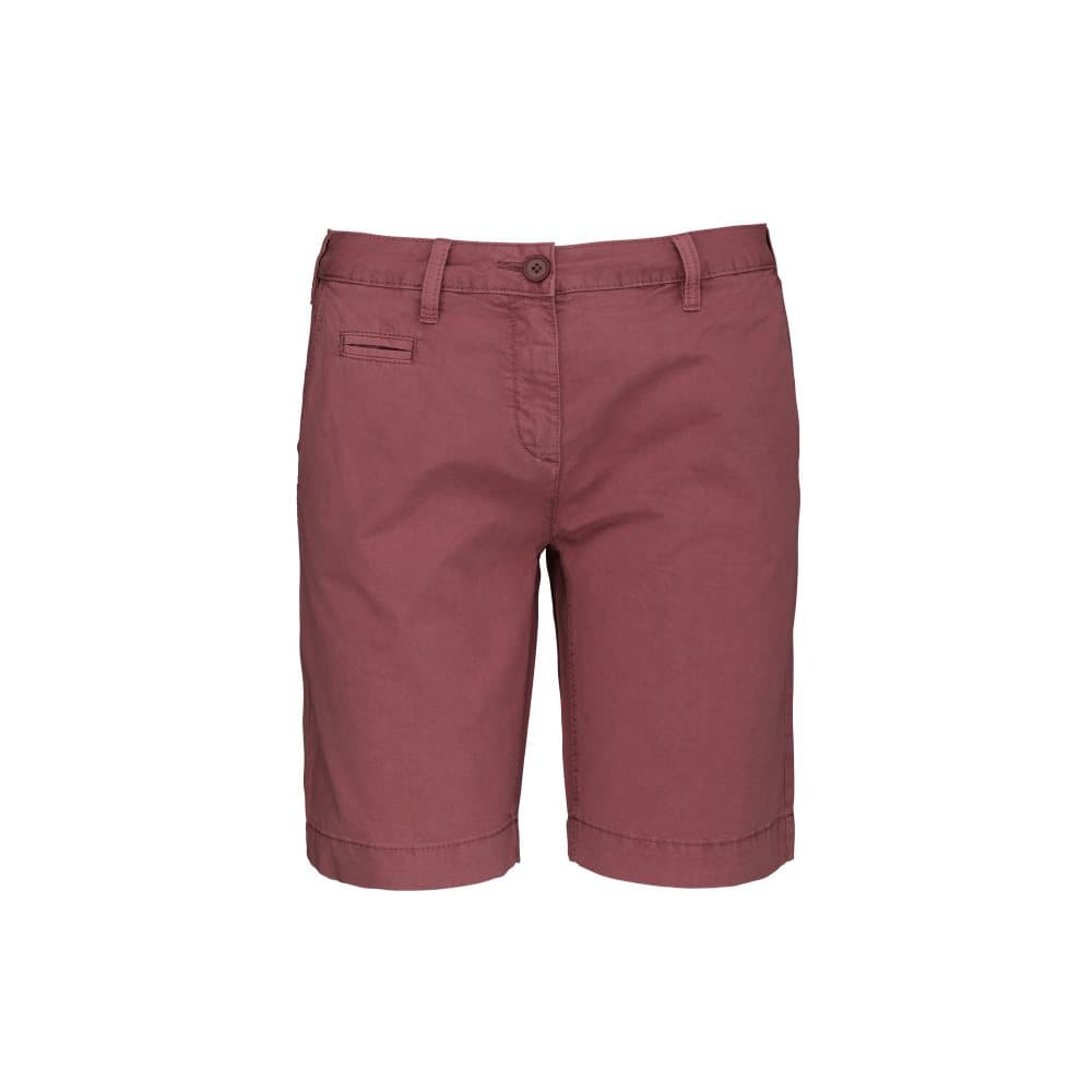 Kariban Bermuda-shorts för dam / dam tvättad effekt