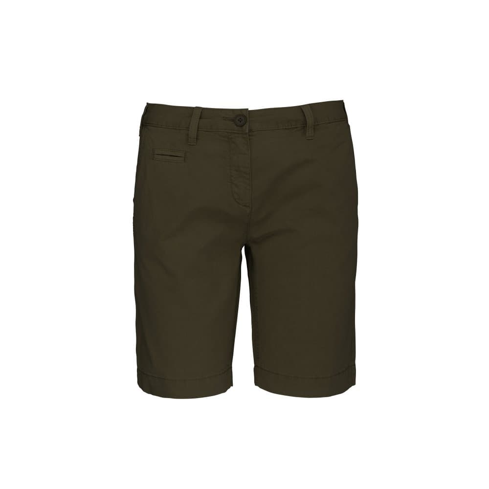 Kariban Womens/Ladies Washed Effect Bermuda Shorts