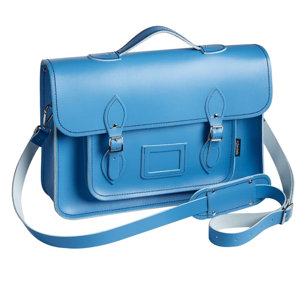 Zatchels Mens Hand-Crafted Leather Satchel With Backpack Straps (British Made)
