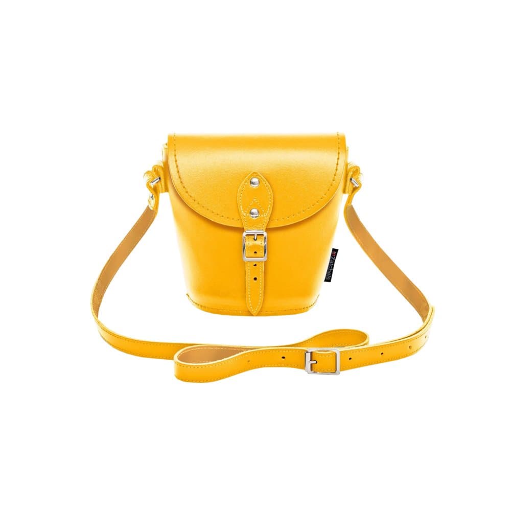 Zatchels Womens/Ladies Handcrafted Leather Barrel Bag (British Made)