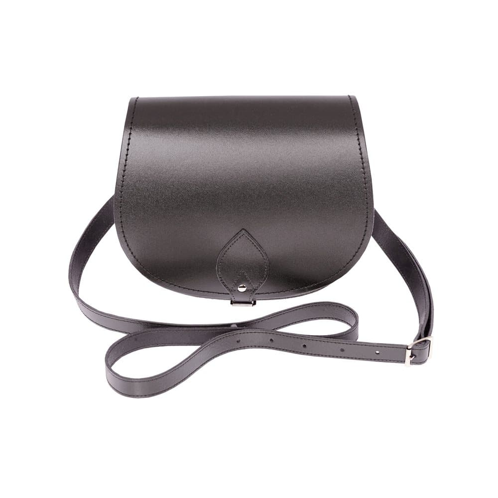 Zatchels Womens/Ladies Handcrafted Leather Saddle Bag (British Made)