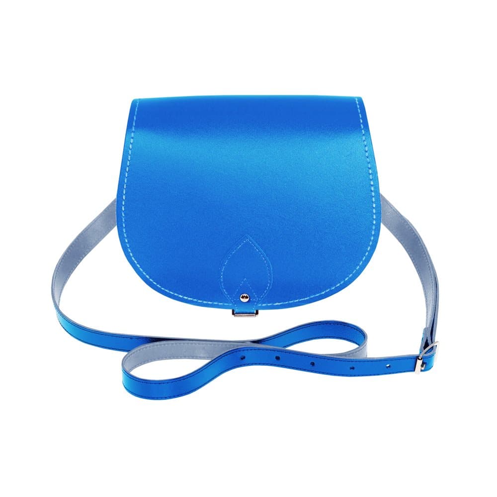 Zatchels Womens/Ladies Handcrafted Leather Saddle Bag (British Made)