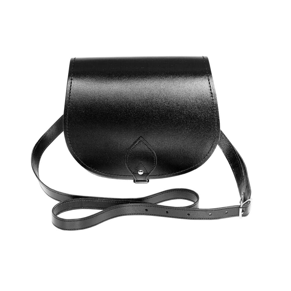 Zatchels Womens/Ladies Handcrafted Leather Saddle Bag (British Made)