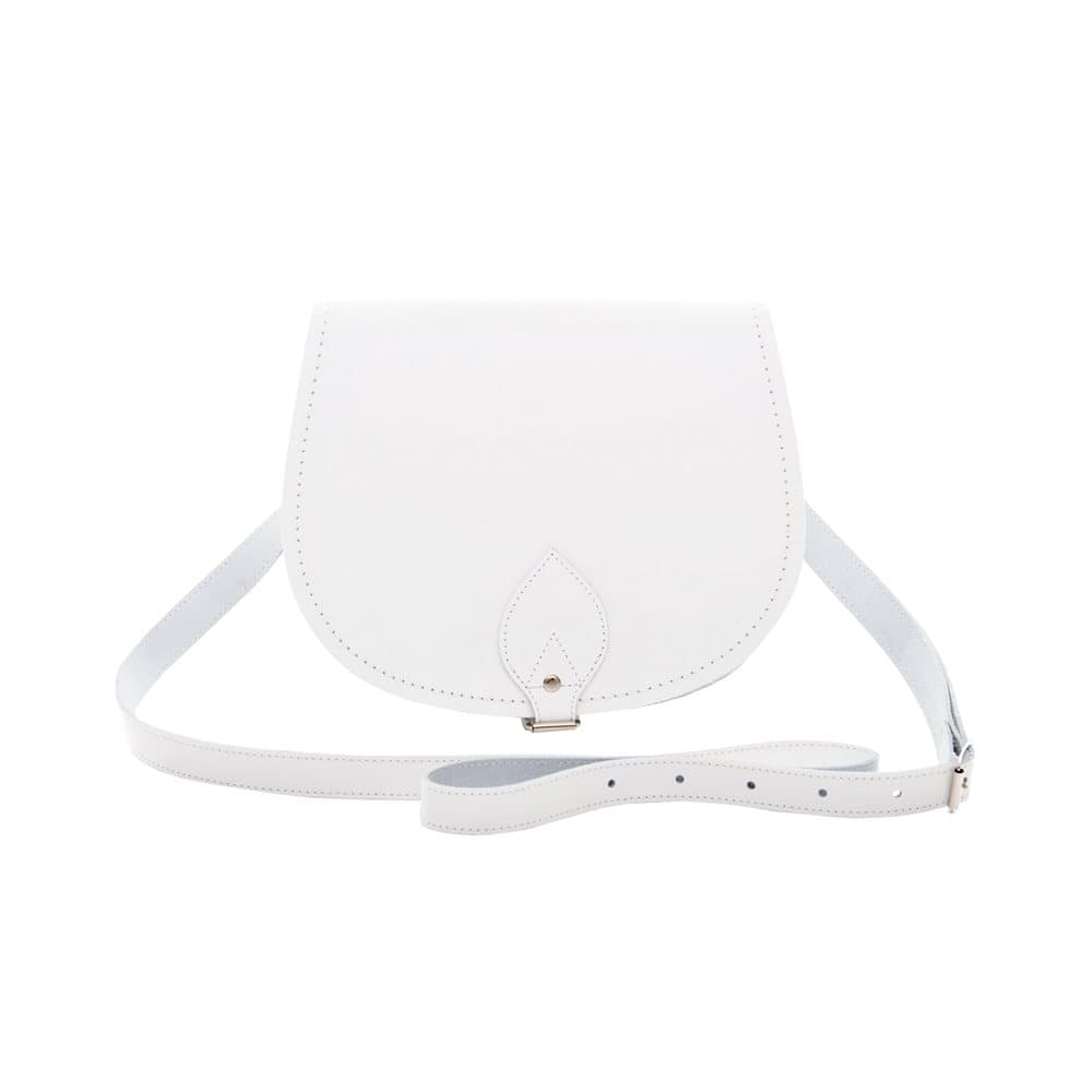 Zatchels Womens/Ladies Handcrafted Leather Saddle Bag (British Made)