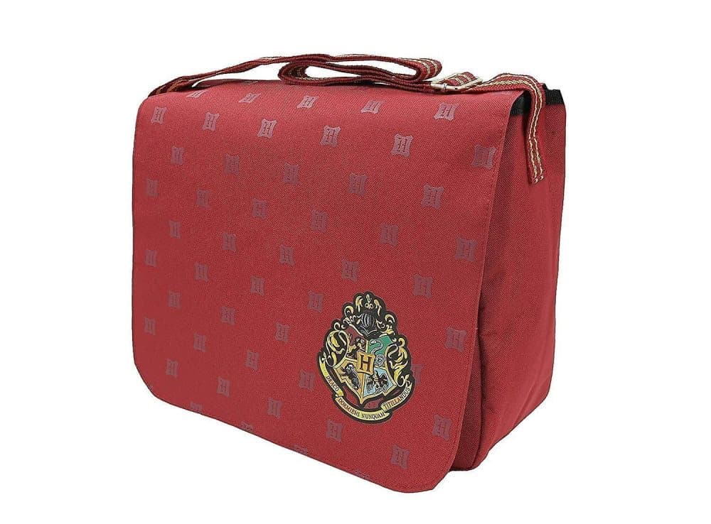 Harry Potter Crest Messenger Taske Skuldertaske Skoletaske 35x30x10cm