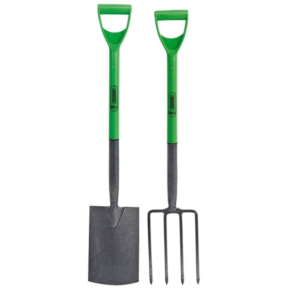 Draper Tools gravegreb og spadesæt karbonstål 28x18 cm 16566