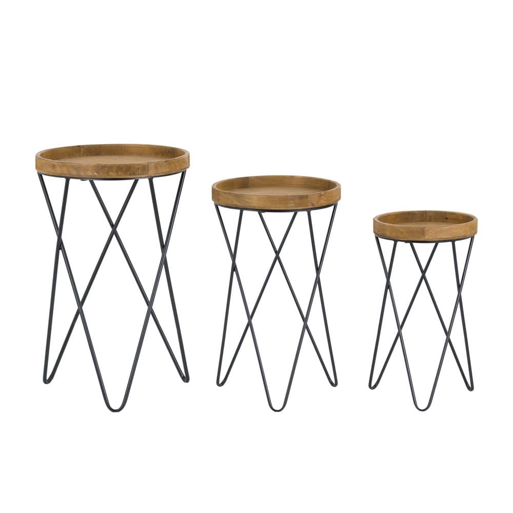 Hill Interiors Loft Collection Side Tables (Set of 3)