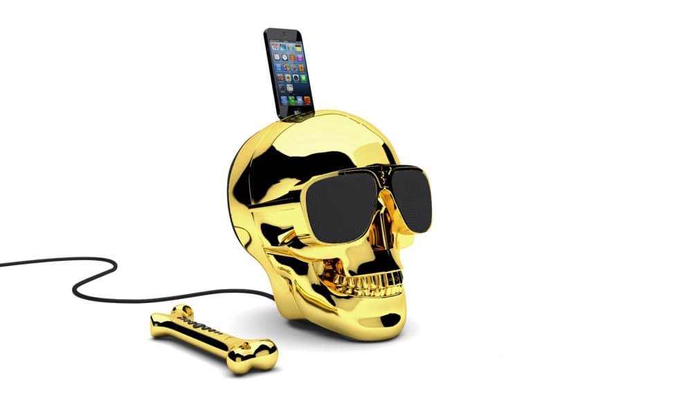 Jarre AeroSkull HD+ Chrome gold Bluetooth högtalare