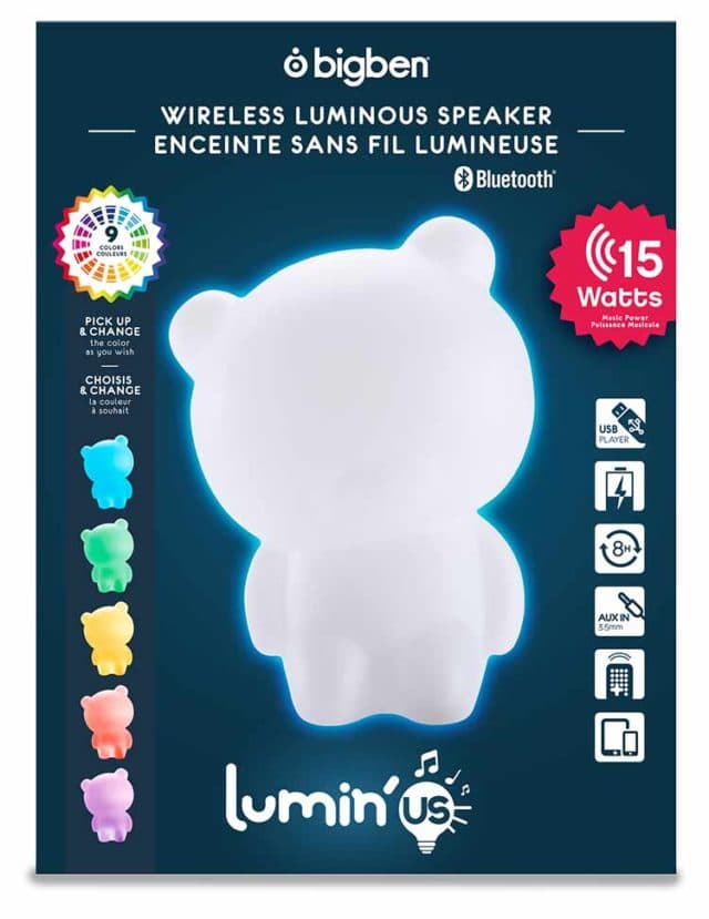 Lampa Nalle Bluetooth högtalare