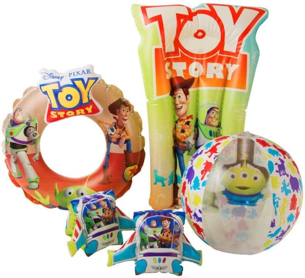 Disney Toy Story 3D Deluxe Swim Set Arm Puffs 3-6 år 15-30Kg