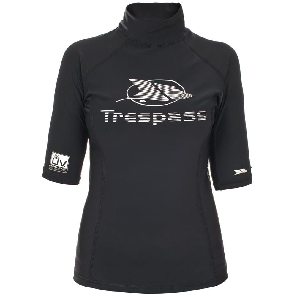 Trespass Womens/Ladies Azad Short Sleeve Swimming Rash Guard