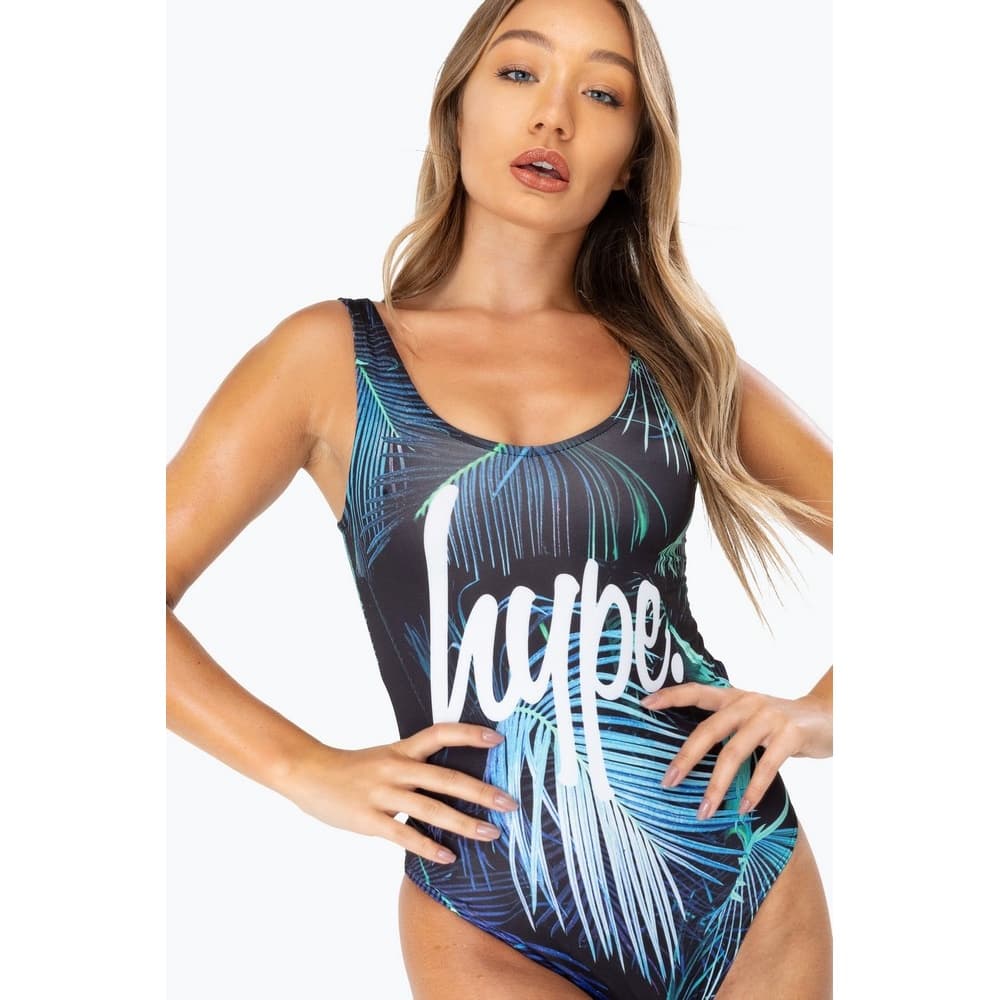 Hype Dam / dam Palm Leaf One Piece Baddräkt