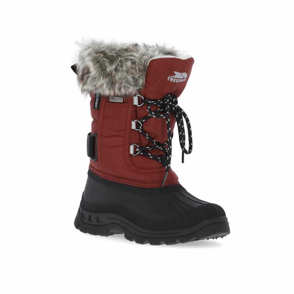Trespass Unisex Kids Lanche Faux Fur Snow Boots