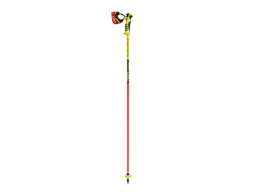 LEKI 6436520, Alpin skiidrett, 11 cm, Voksen, Unisex, Svart, Rød, Gult, Monoton