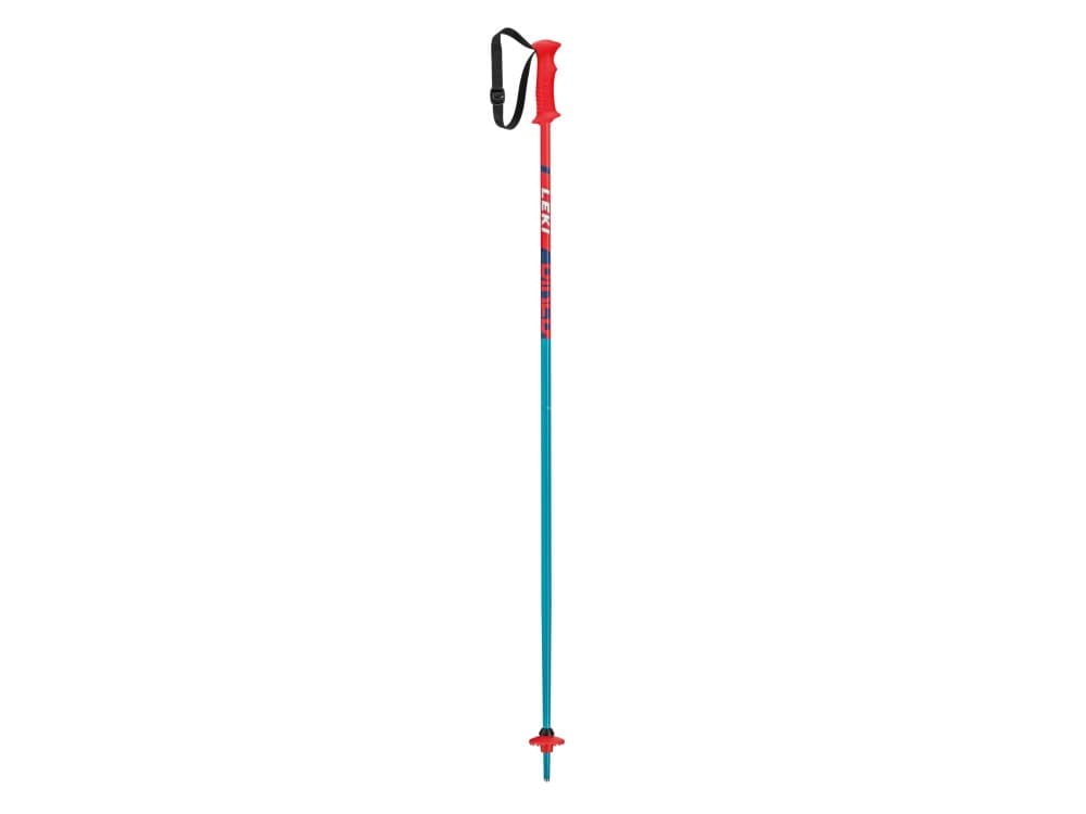 LEKI Rider, Alpint skiløb, 100 cm, Barn, Unisex, Blå, Rød, Billede