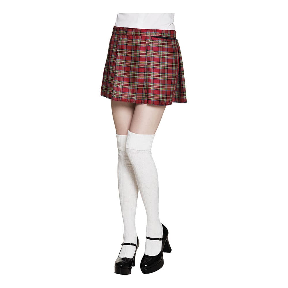 Kilt Dame Skotskternet Rød
