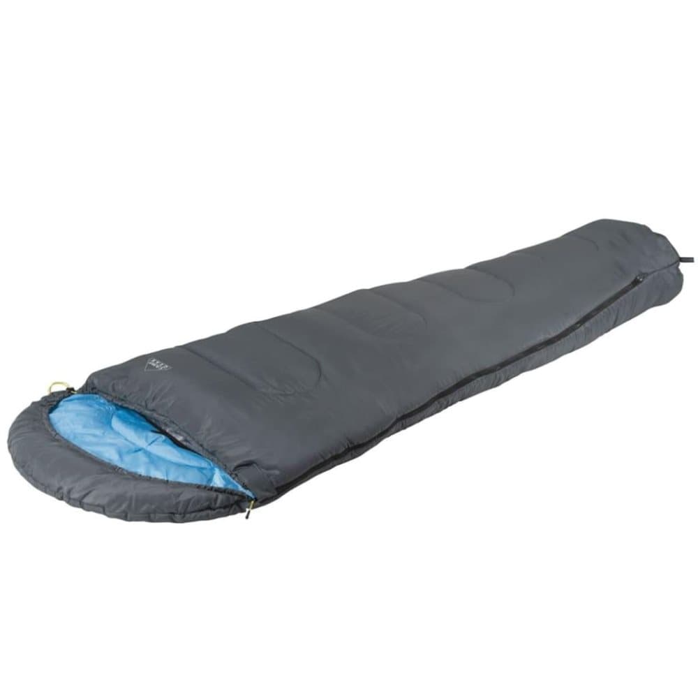 Camp Gear mumieformet sovepose 230x80 cm grå og blå 3605746