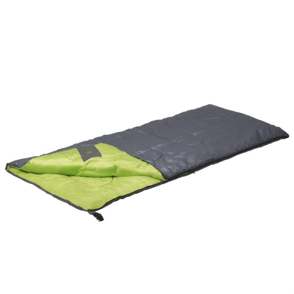Camp Gear sovepose Festival 190 x 75 cm grå og limegrøn 190x75 cm 3605744