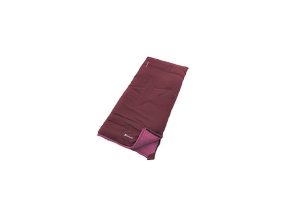 Outwell Champ Kids Sleeping bag, Deep Raudona