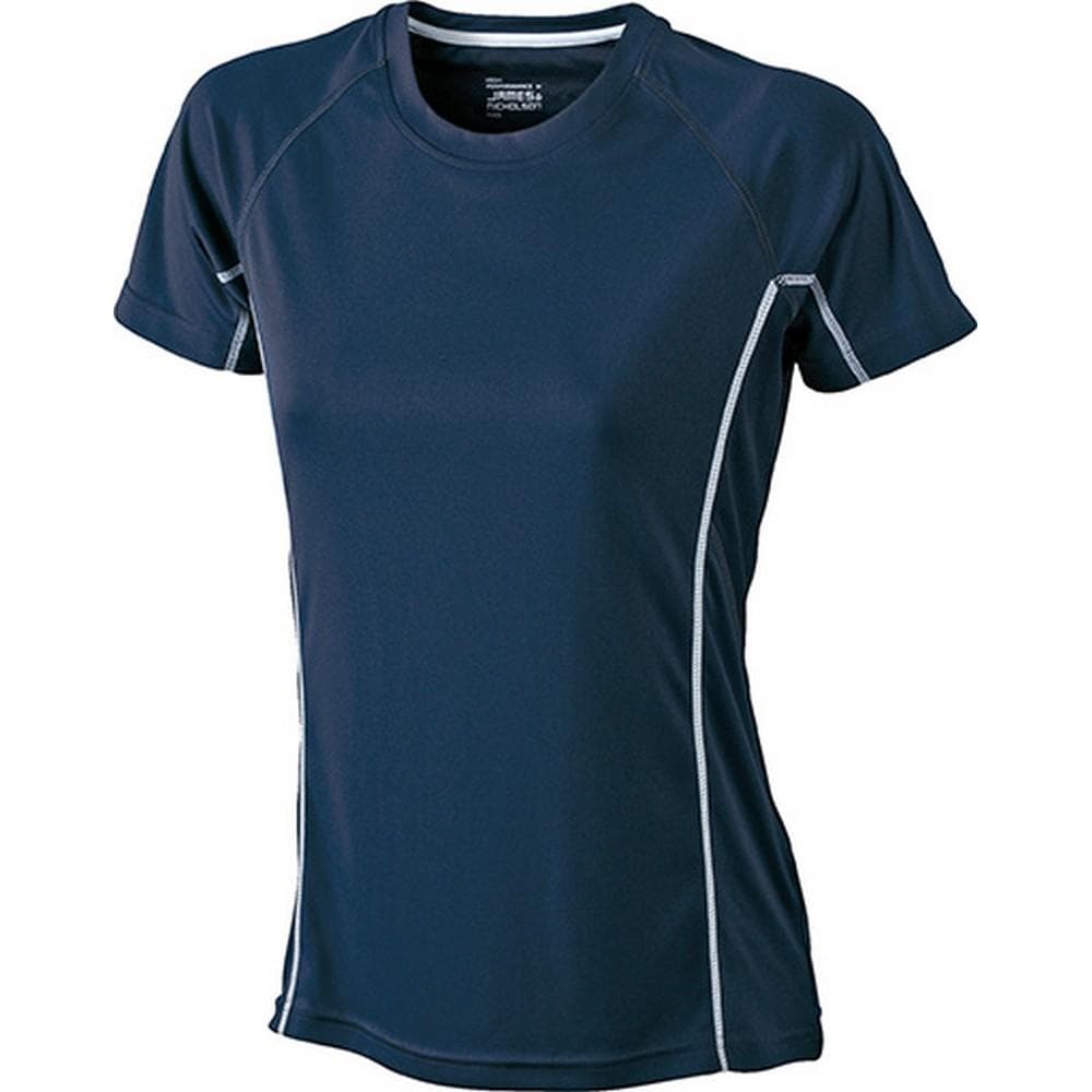 James and Nicholson Kvinnor / damer som kör reflex T-shirt