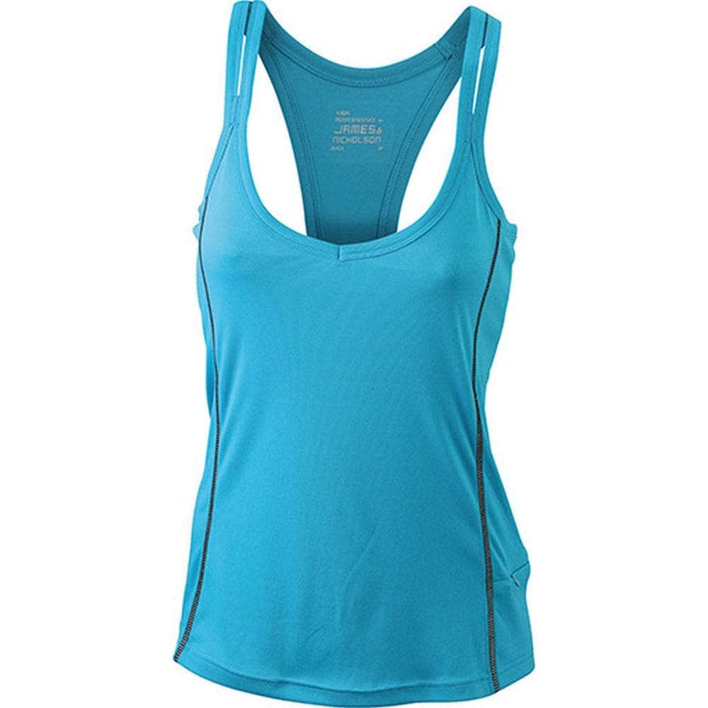 James and Nicholson Kvinnor / damer som kör reflex tank top