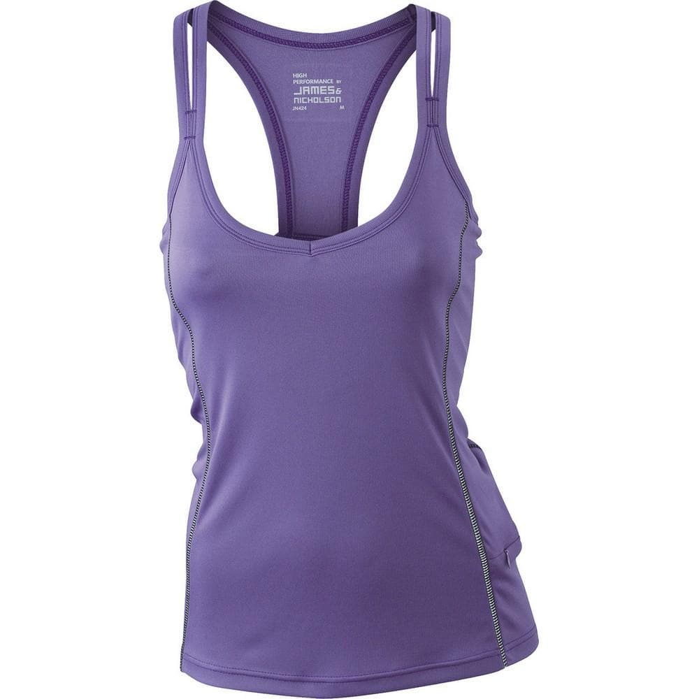 James and Nicholson Kvinnor / damer som kör reflex tank top