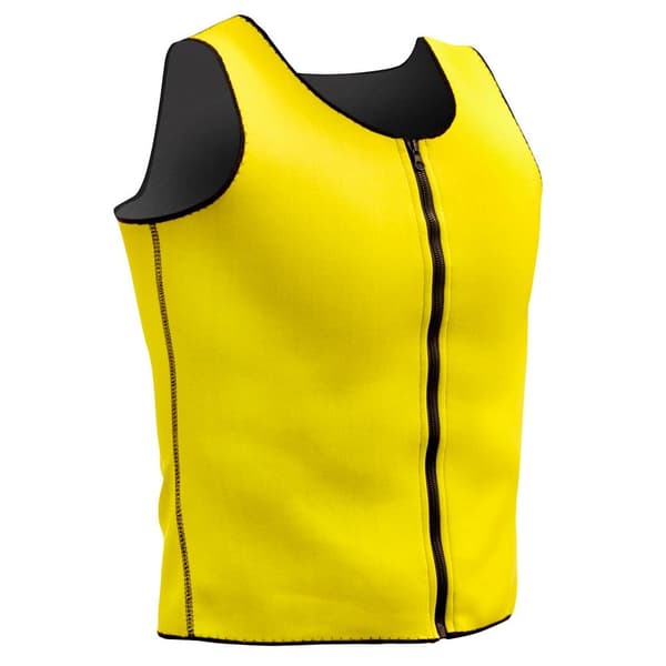 Sportsvest med Badstueeffekt - Menn Gul XL