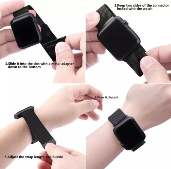 Apple Watch 38mm - Stilren stållänk