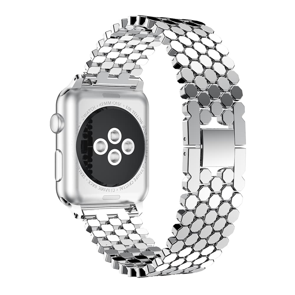 Robust Länk för Apple Watch 38mm "3/2/1" (Rostfritt Stål)