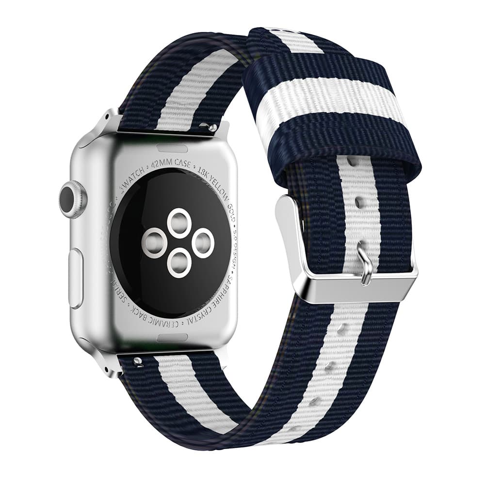 Eleganta Armband i Nylon för Apple Watch 38mm