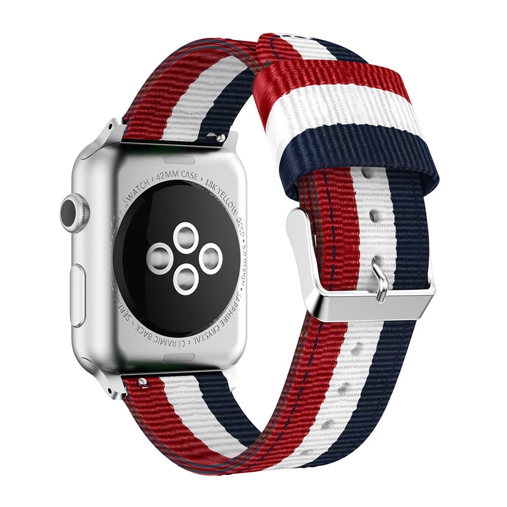 Eleganta Armband i Nylon för Apple Watch 38mm