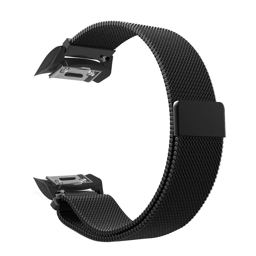 Armband till Samsung Gear S2 - milanesisk loop - svart S