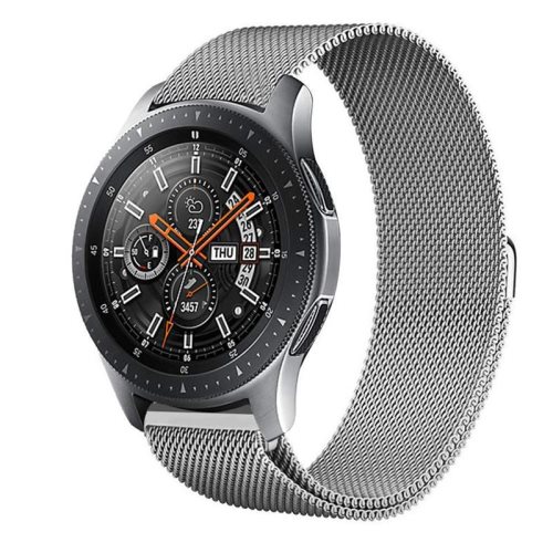 Bild av Armband Samsung Galaxy Watch 42mm Gear Sport Milanesisk - silver