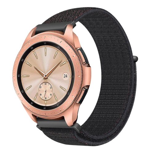 Bild av Armband Samsung Galaxy Watch 42mm Gear Sport S2 Classic Nylon svart